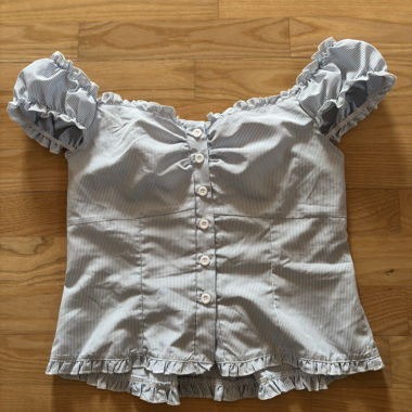 Ruffled Off-Shoulder Top