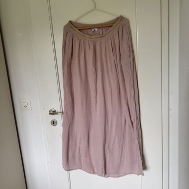 Powder Pink Maxi Skirt