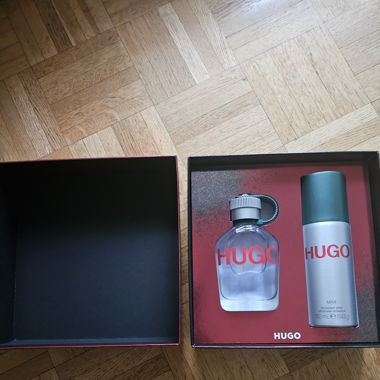 Coffret Hugo Boss H parfum 75 ml  et Deo 100ml