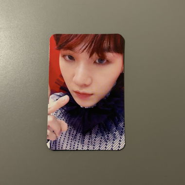 Yoongi from BTS Photocard (Love Yourself Album)