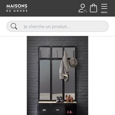 Mobile d'entrata Scott Maison du Monde