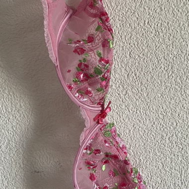 Reggiseno in pizzo Lounge Underwear rosa