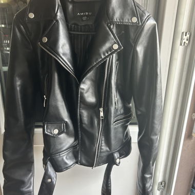 Faux Leather Jacket
