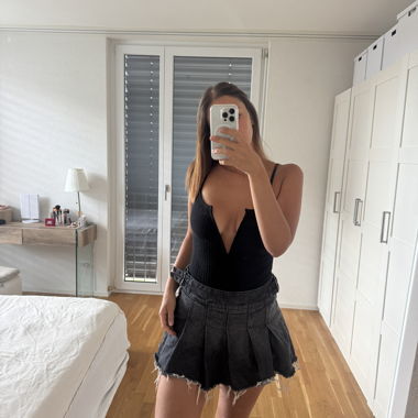 Bershka Denim Skirt
