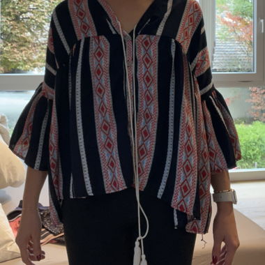 Bunte Bluse
