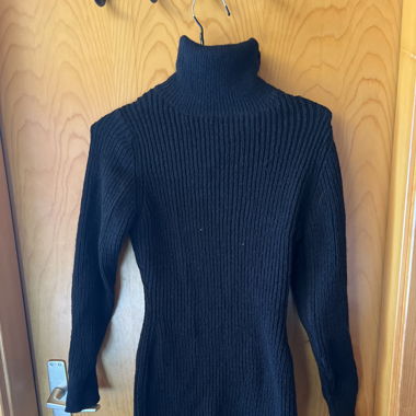 Rollkragen Kleid
