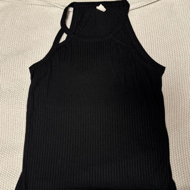 Black basic top