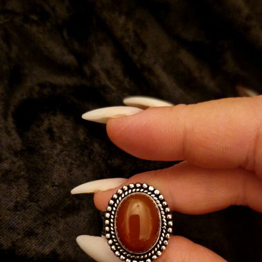 Anello Vintage in Corniola