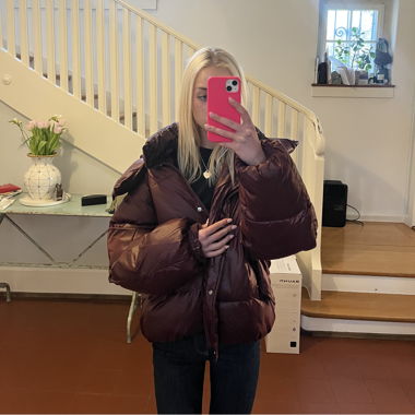 Veste Bershka virale bordeaux, taille M