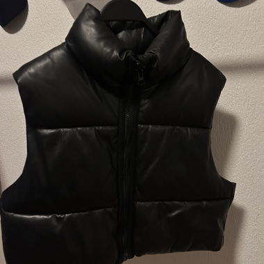 Zara leather Vest