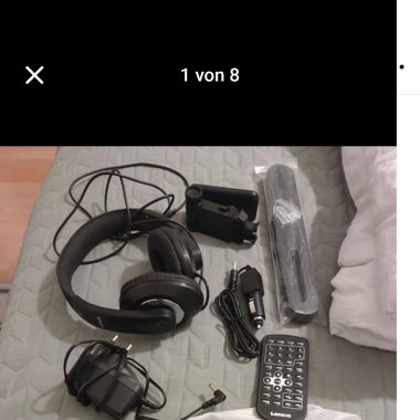 Lenco DVP-1010BK Portabler DVD Player
