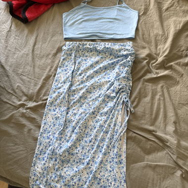 2-teiliges Set mit Crop Top