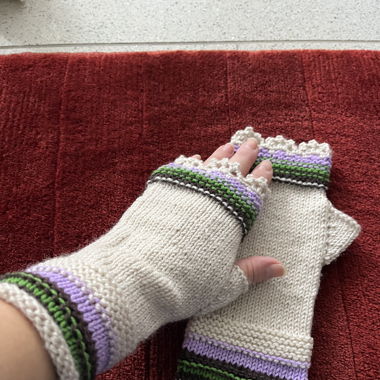 Handarbeit Damen Handschuhe neu
