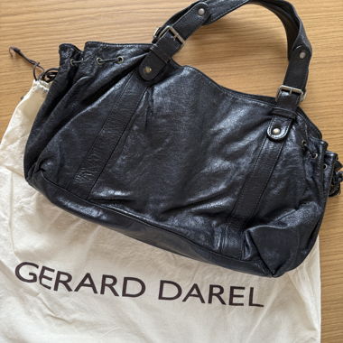 Gerard Darel borsa a tracolla nera
