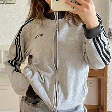 vintage adidas zip up
