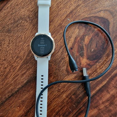 Smartwatch mit Kabel