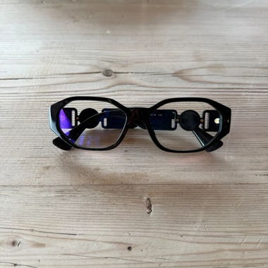Versace schwarze Brille