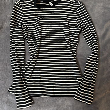 ONLY Striped Long-Sleeve Shirt