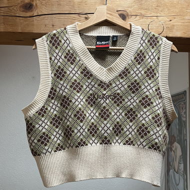 Gilet a quadri