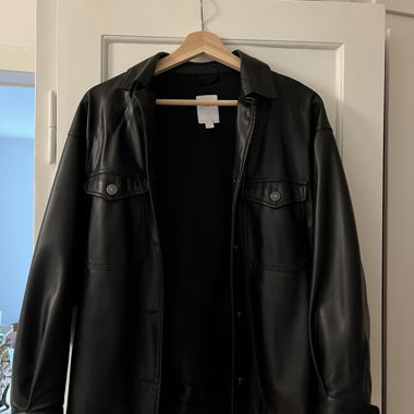 Kunstlederjacke
