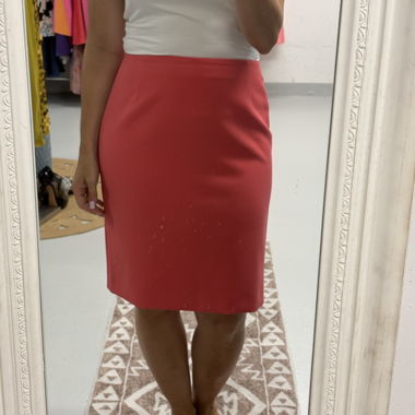 Hugo Boss Pencil Skirt Gr. 40 Coral pink