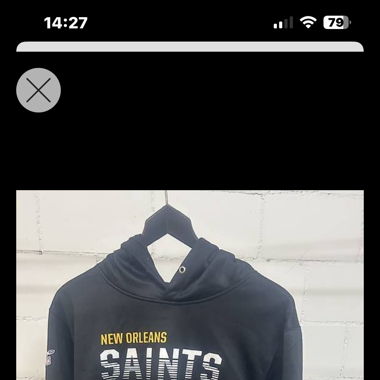 NFL NO Saints 100 Hoodie
