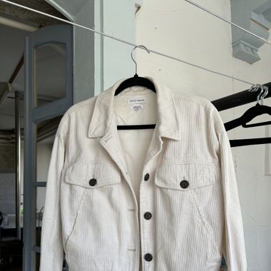 Veste côtelée 