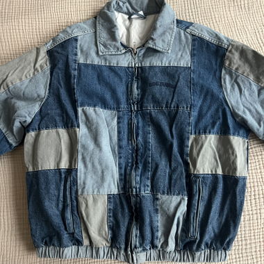 BDG UO Denim Jacket with Pattern