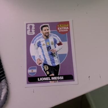 Lionel Messi Panini Sticker
