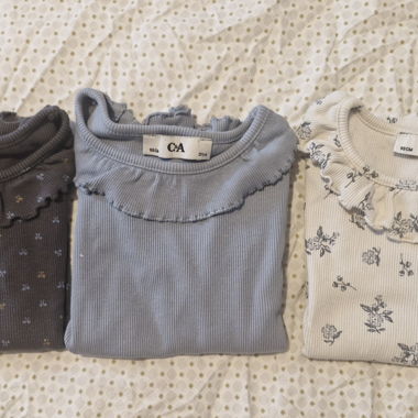 Lot de 3 top enfant manche longues C&A - 3 ans