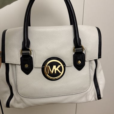 Borsa MK nero bianco 