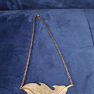 Feder Kette (kein Gold) farbverlust