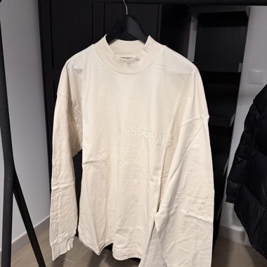 Fear of god Essentials Longsleeve T-Shirt Creme