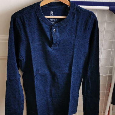Blue Ridge - Dark Blue Long Sleeve T-Shirt S