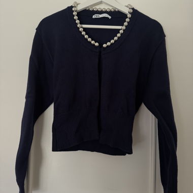 Cardigan bleu Zara