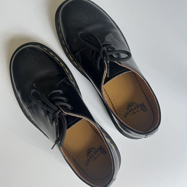 Black Lace-Up Shoes