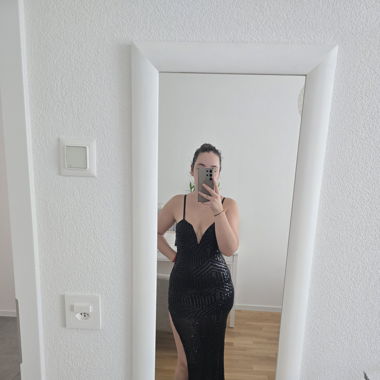 Robe de soirée noire 