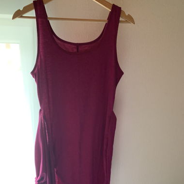 Verkaufe weinrotes/pinkes Kleid