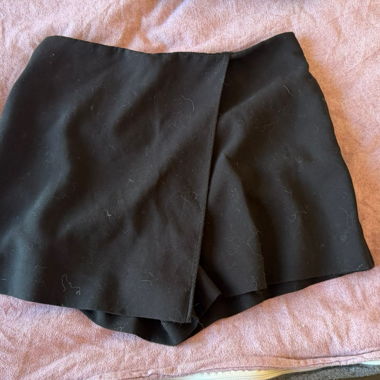 Black Casual Shorts