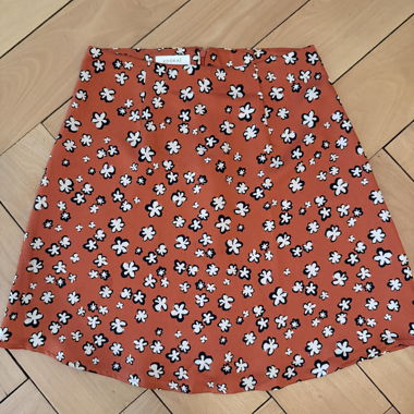 Jupe mini florale Kookai