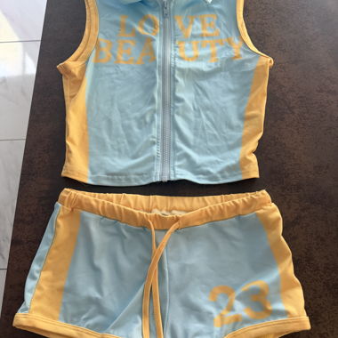 Zweiteiliger Sport-Look gr XS