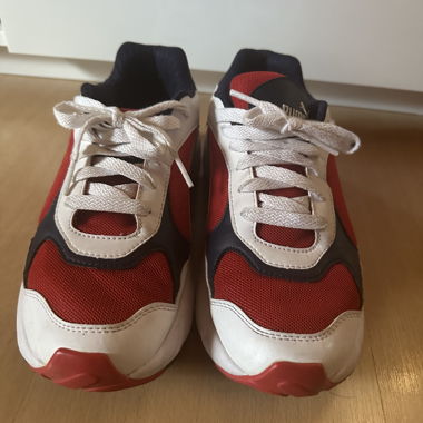 Sneakers Puma bianche/rosse