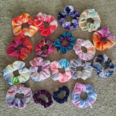 VSCO scrunchie 18pcs