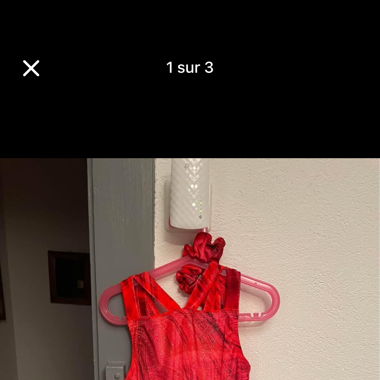 Robe de patinage artistique