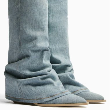 Bershka Cowboy/Biker Boots
