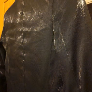 Blazer nero lucido Taglia: XS