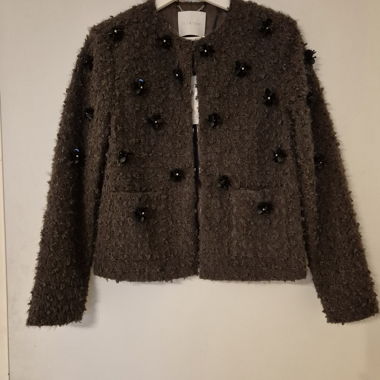 Rich & Royal Blazer Jacke mit Bestickung 36 S Neu