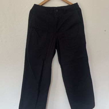 Pantalon noir uniqlo oversize 