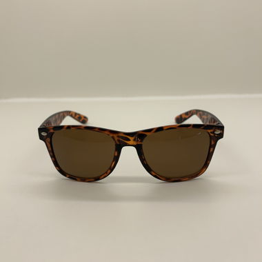 Lunettes de soleil Tortoise à imprimé léopard