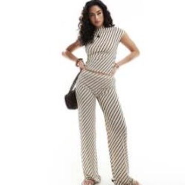 Pantalon rayé